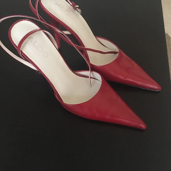 Aldo Red high heels - Picture 3 of 4